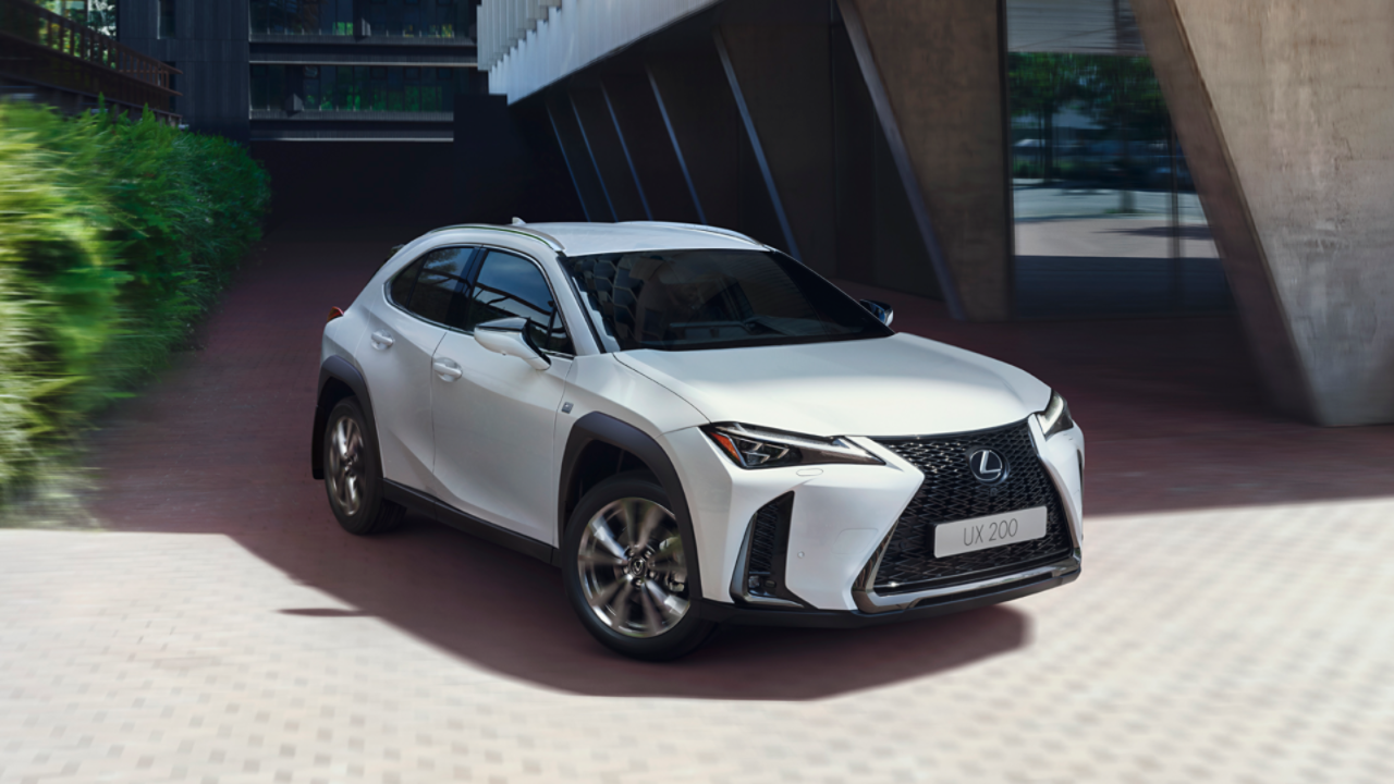 Lexus UX's rear passenger seats 