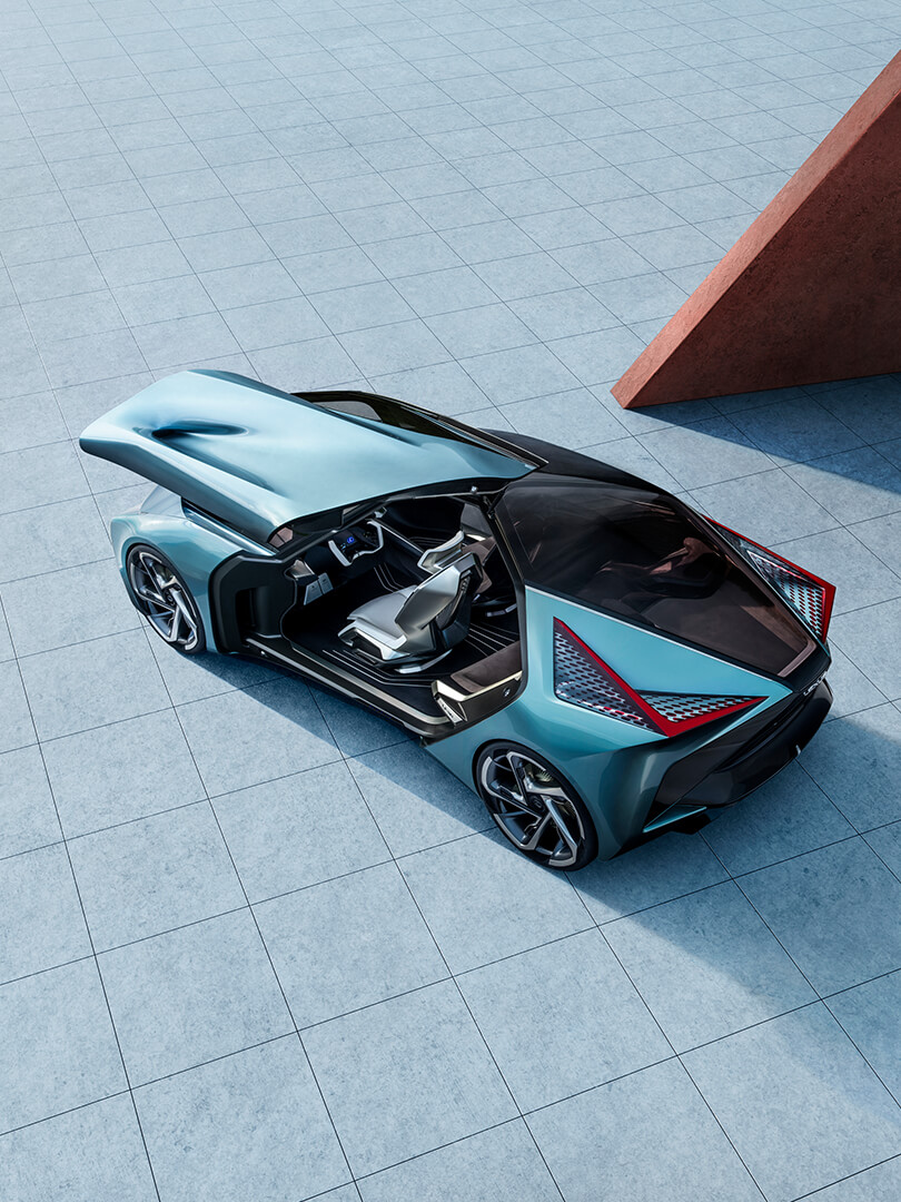Футуристичний екстер'єр концепт-кара дає уявлення про те, якими можуть стати автомобілі напряму Lexus Electrified до 2030 року.